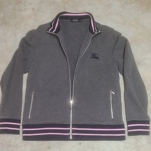 Mens Size 3 Burberry Black Label Jacket Gray/Pink